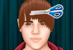 jogos de cabeleireiro Justin Bieber